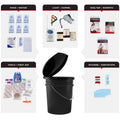 1 Person Necessity Survival Kit, Bucket and Lid