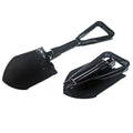 23 Black Tri-Fold Serrated Shovel W/Carrying Case