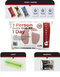 1 Day Quick Grab Kit in Resealable Bag
